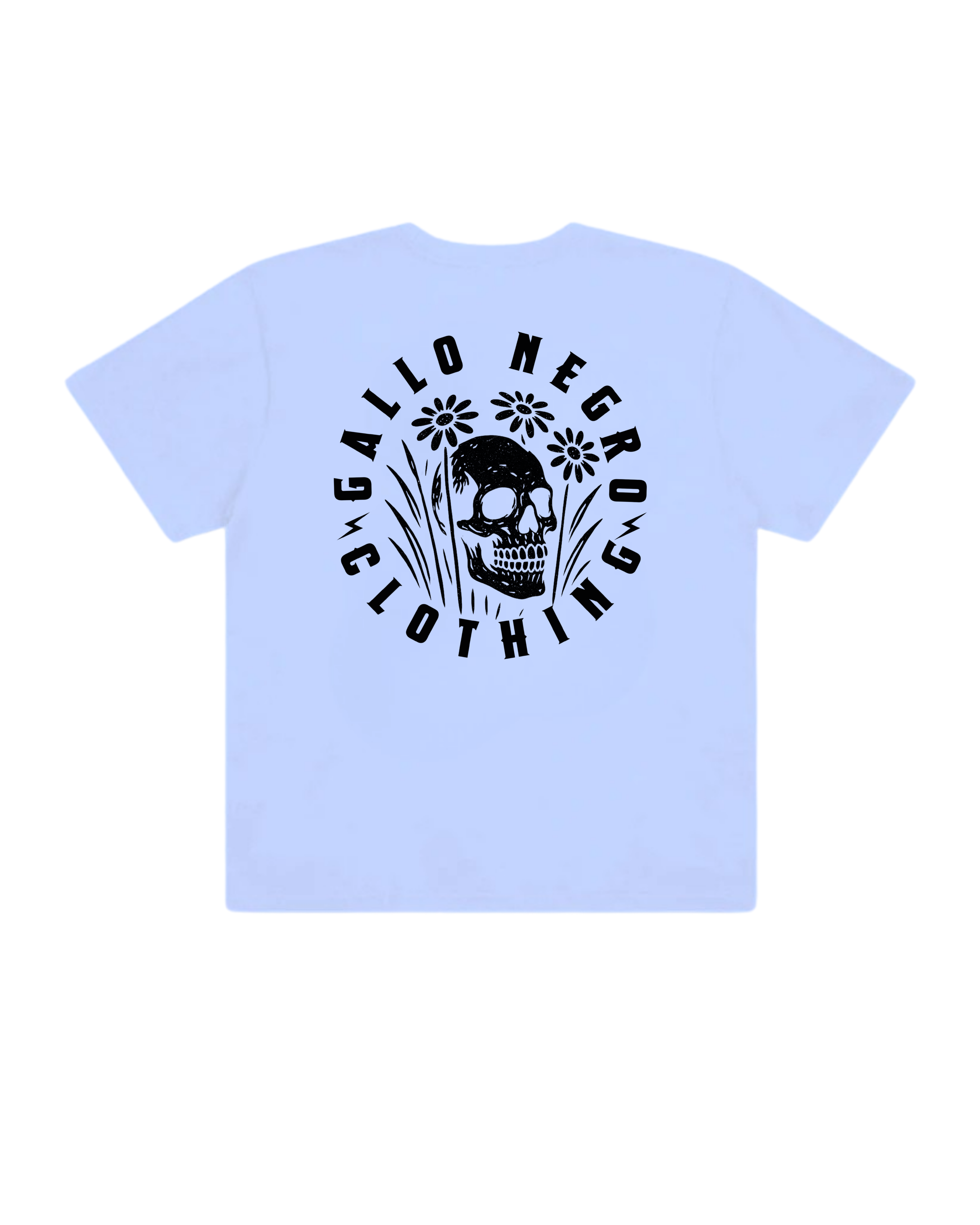 POLO FLOR SKULL WHITE Hover